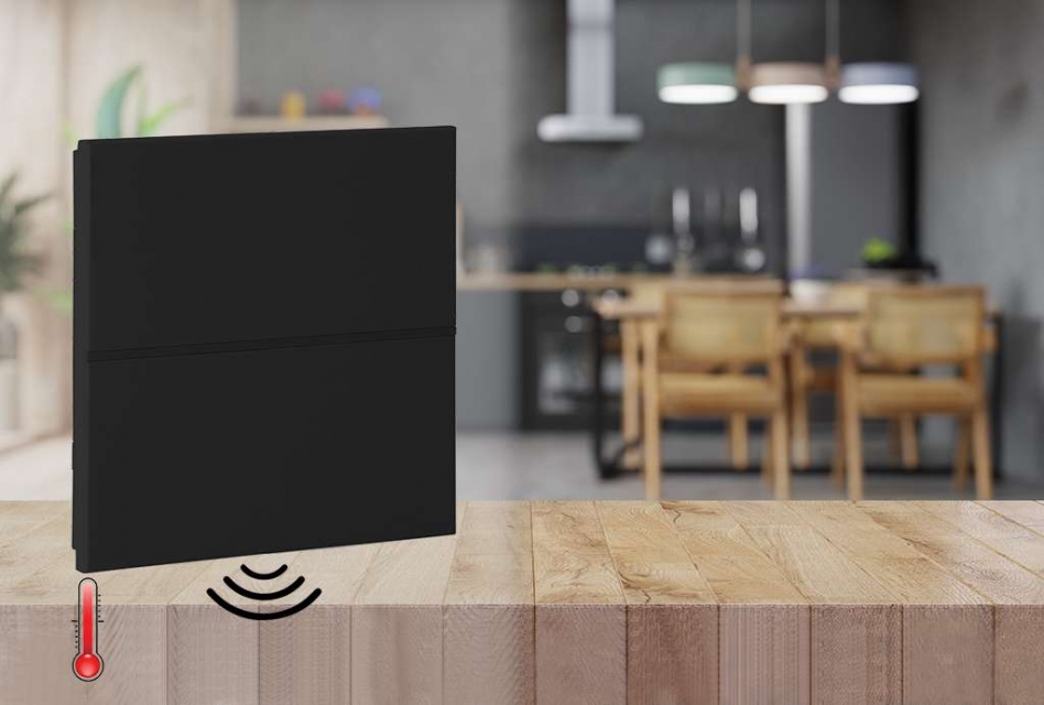 Temperature sensor is available now in Rosa Switch series! All of the Rosa switches improved with the addition of temperature sensor.