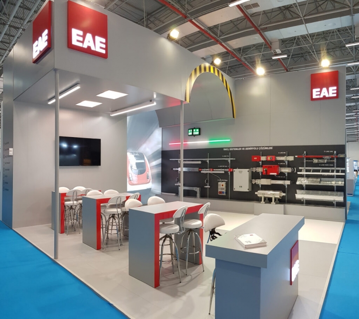 Eurasia Rail Turkey fuarında yerimizi aldık.