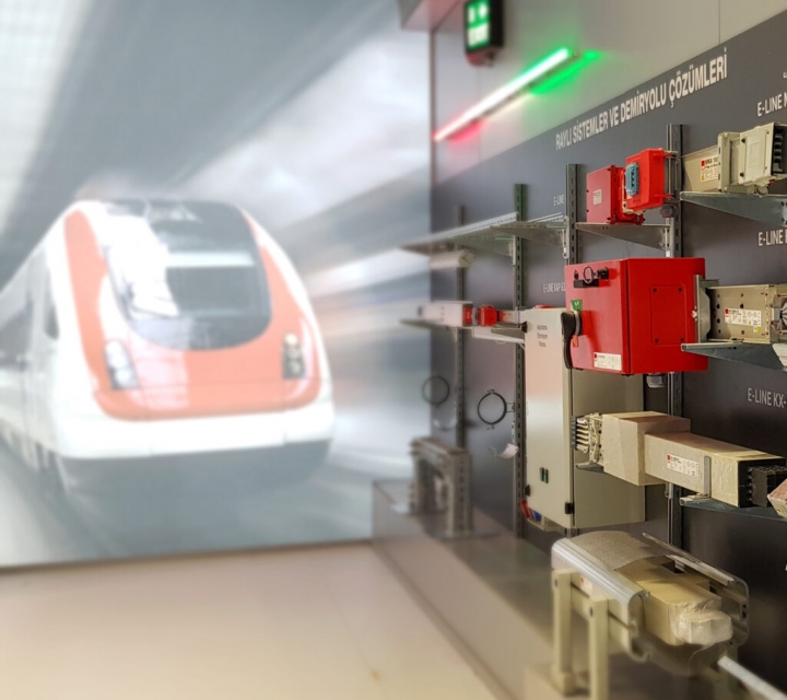 Eurasia Rail Turkey fuarında yerimizi aldık.