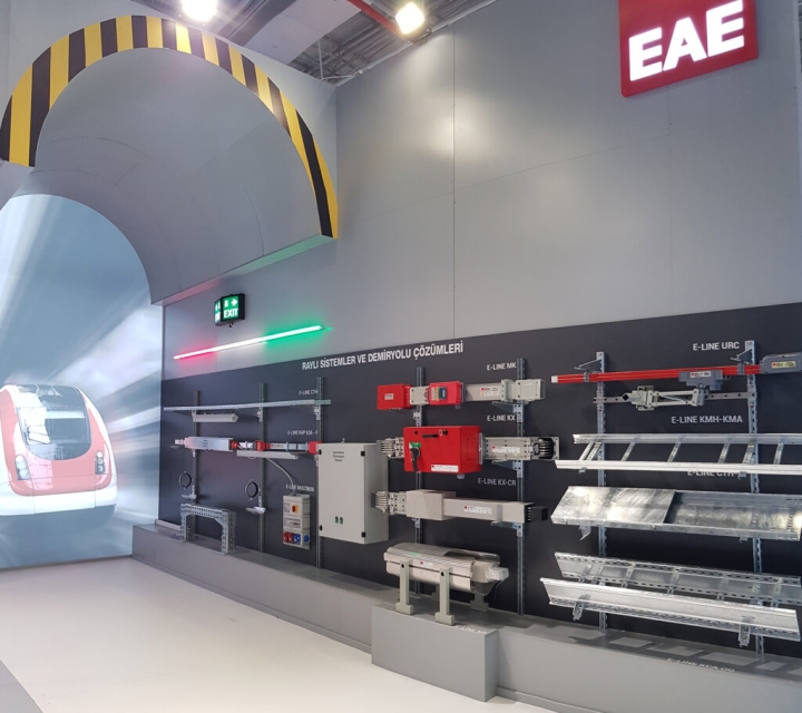 Eurasia Rail Turkey fuarında yerimizi aldık.