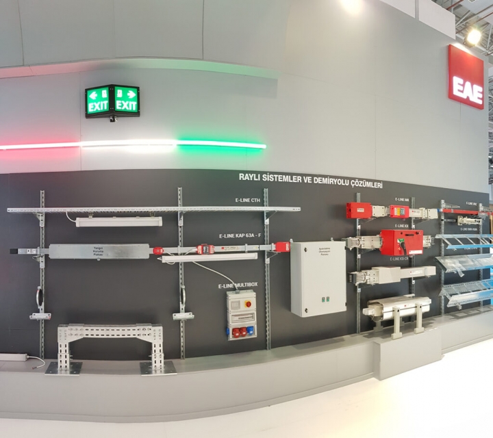 Eurasia Rail Turkey fuarında yerimizi aldık.